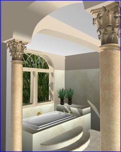 bath 3D Rendering Loading